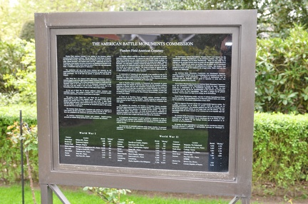 Information Sign at the Entrance